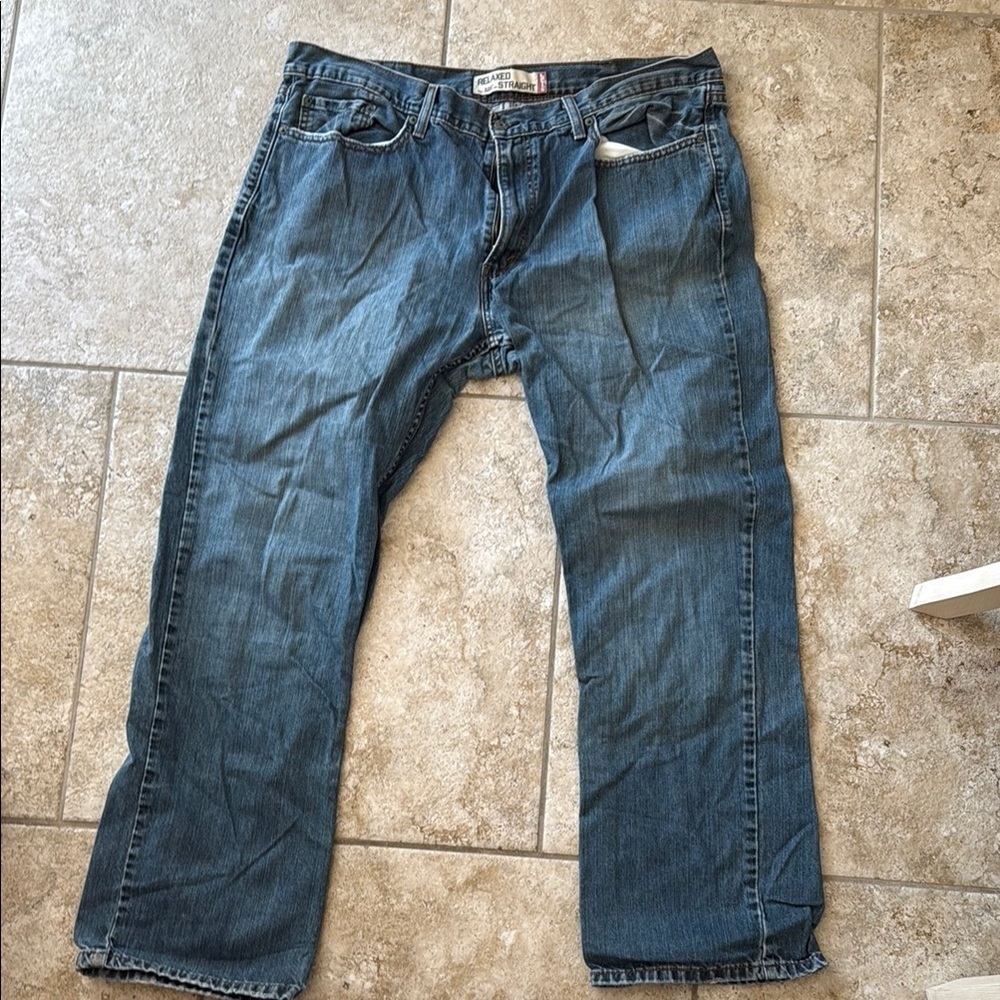 Levi's Blue Relaxed Fit Jeans Classic Style / D13
